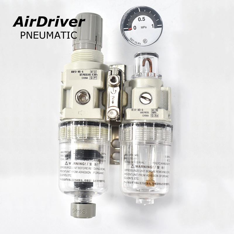 SMC Model New Design Modular 2-Stages F.R.L. Units