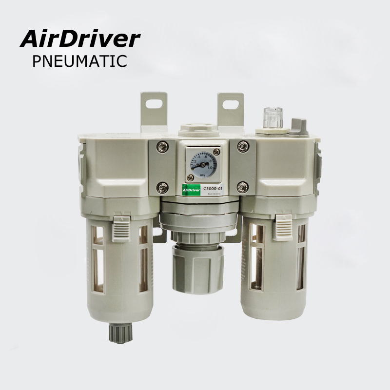 CKD Model Three Stages Filter+Regulator+Lubricator