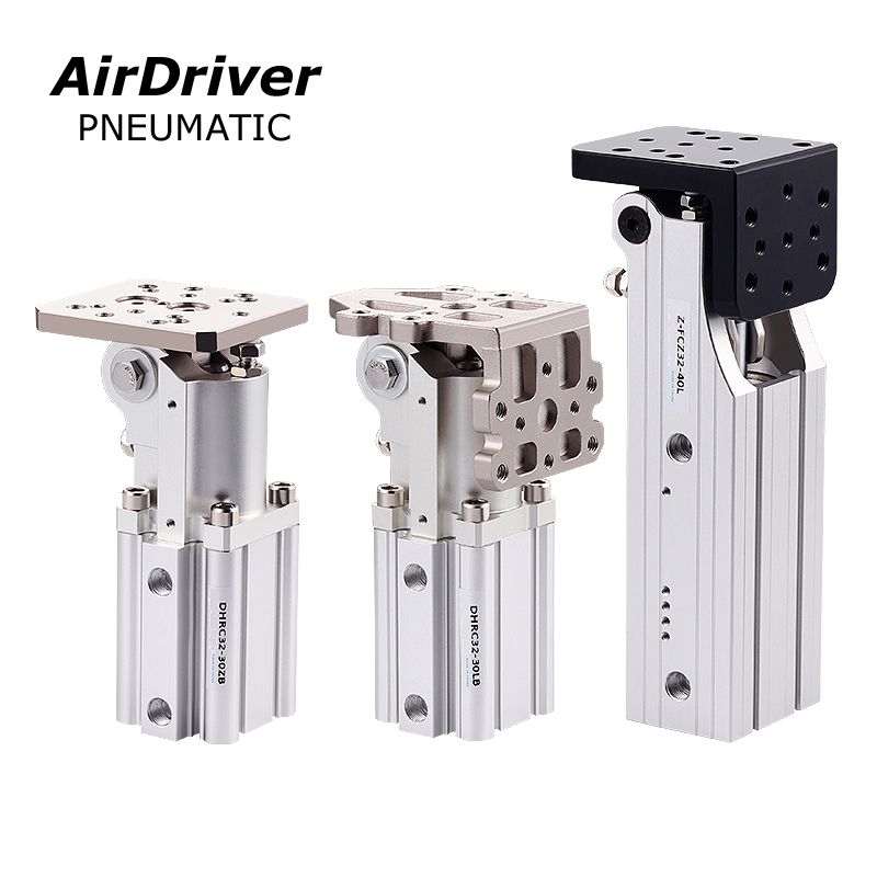 Rolling-Over Cylinder For Robot Gripper Installing Robot Arm Front End Accessory