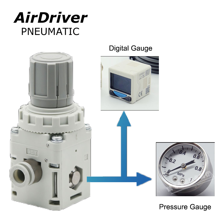 IRV Series SMC Model Vacuum Pressure Regulator
