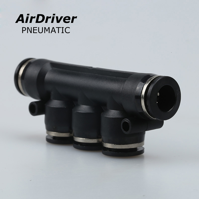 PK Series Triple Branch One Touch Connect Fitting